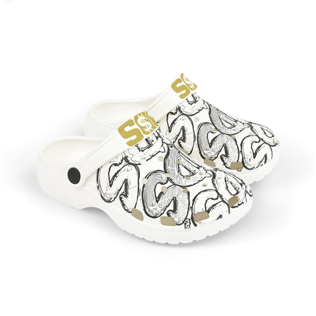 Youth Kids Clogs white out MDS