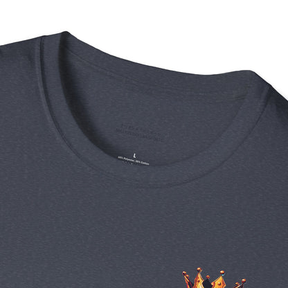 Baseball W/ Crown and Triple MDS on back unisex shirt