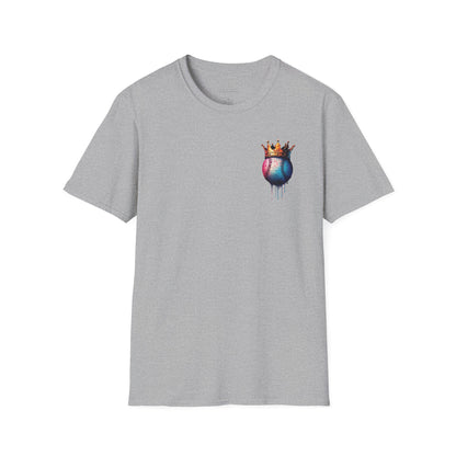 Baseball W/ Crown and Triple MDS on back unisex shirt
