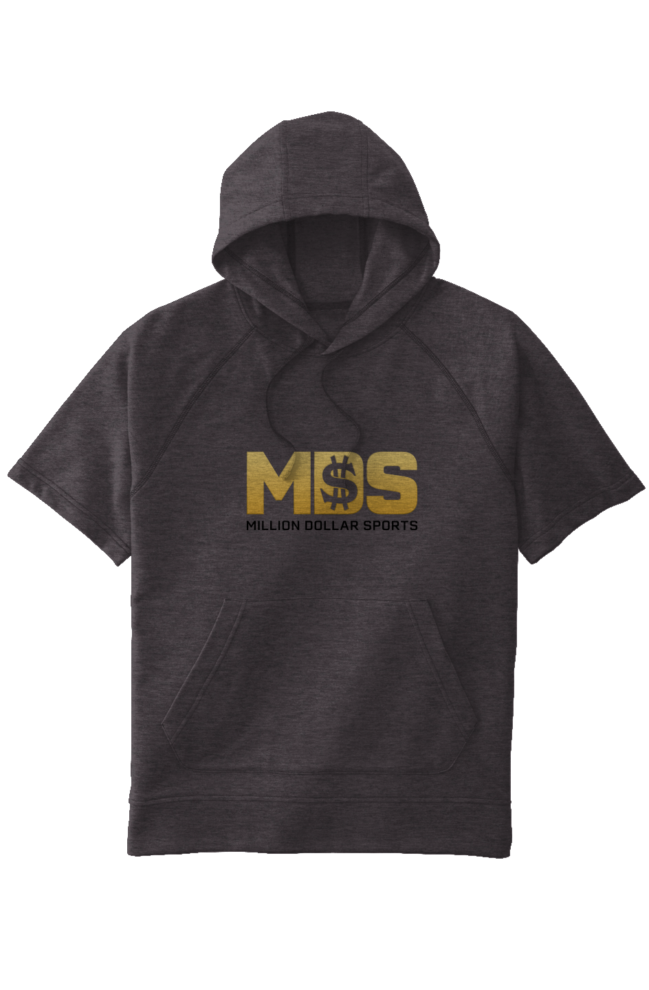 MDS Fleece  SS Hooded Pullover