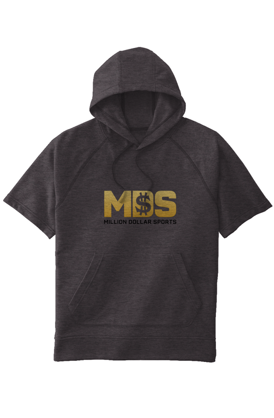 MDS Fleece  SS Hooded Pullover