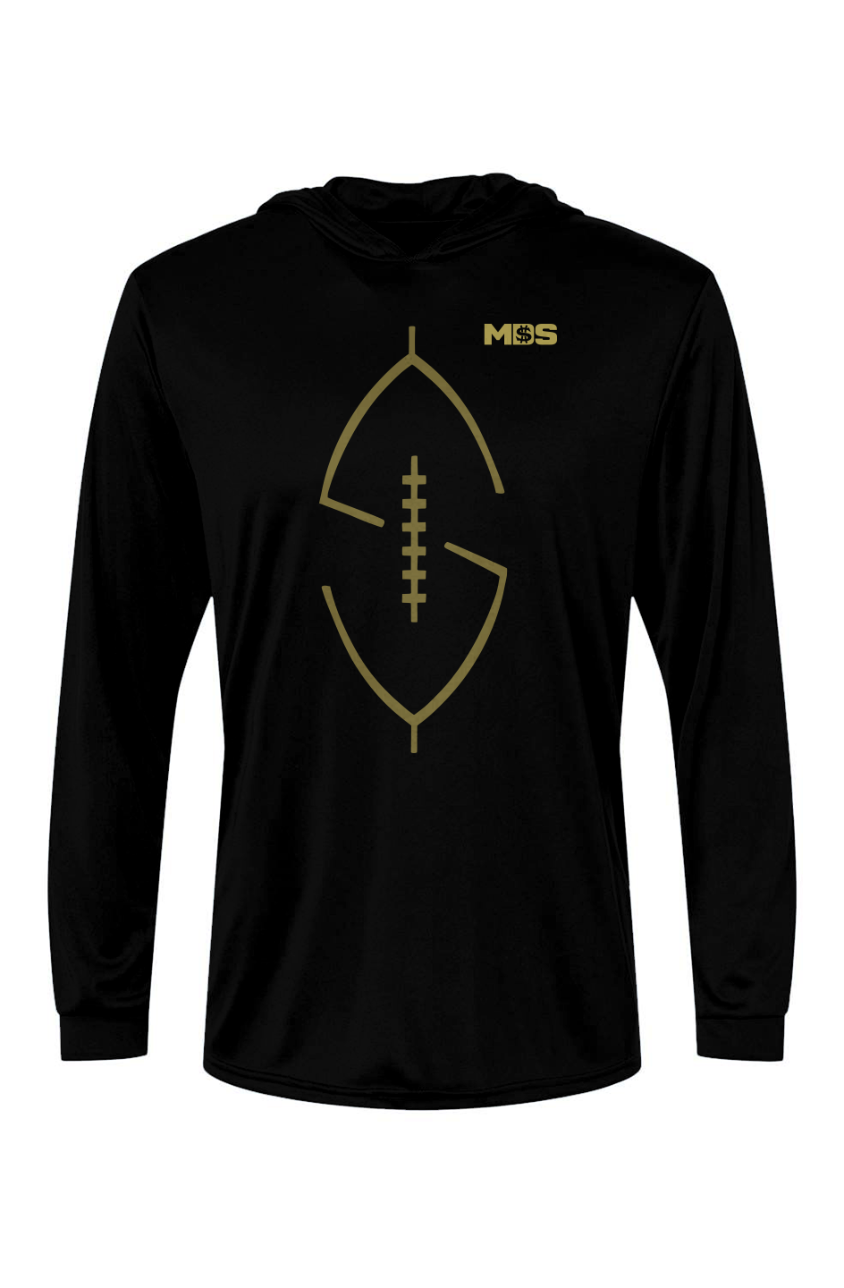 Dri-Fit Hooded Football Tee