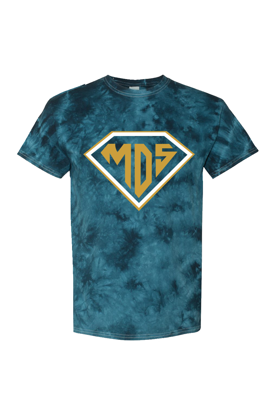 Tie Dye Diamond Tee 100% heavyweight cotton