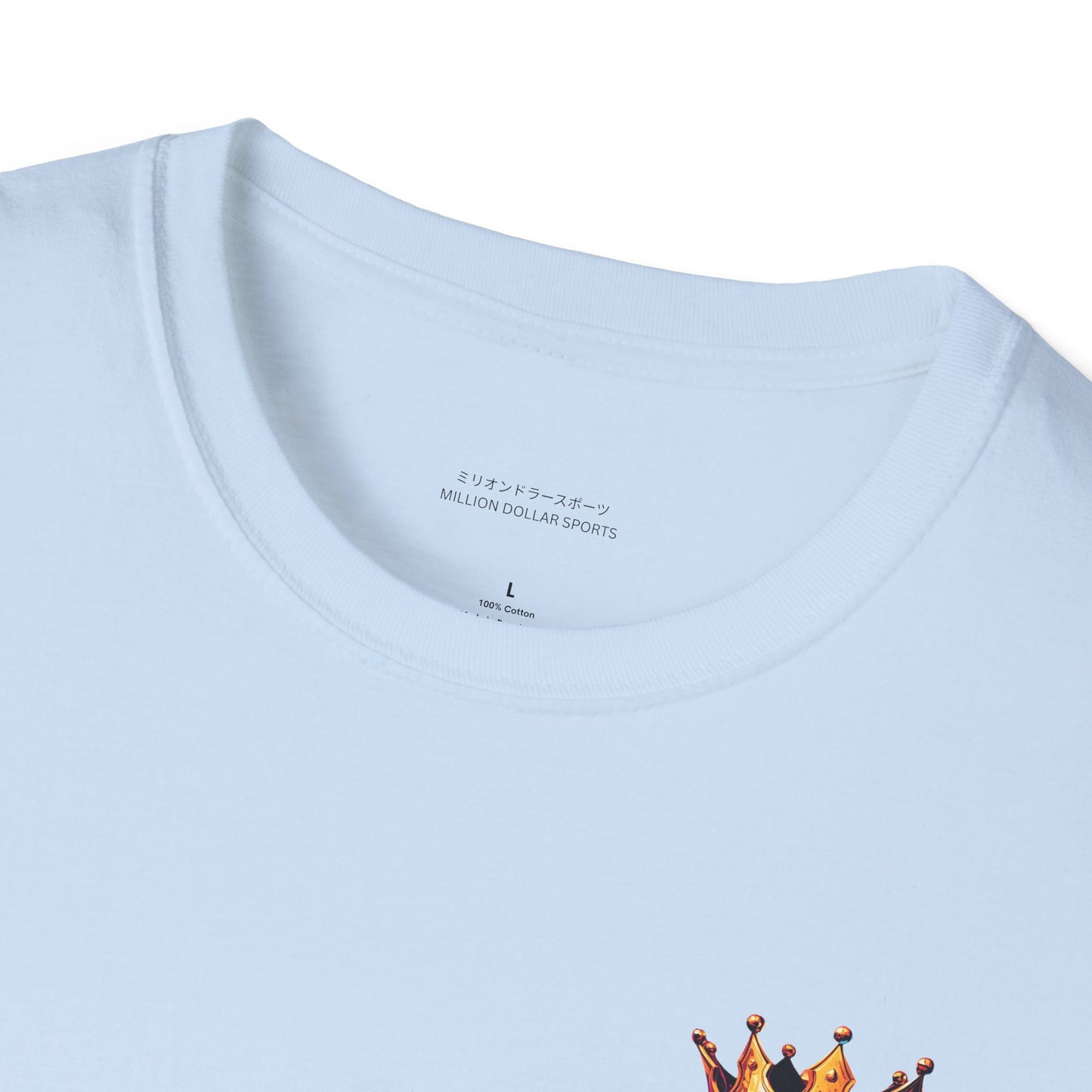 Baseball W/ Crown and Triple MDS on back unisex shirt