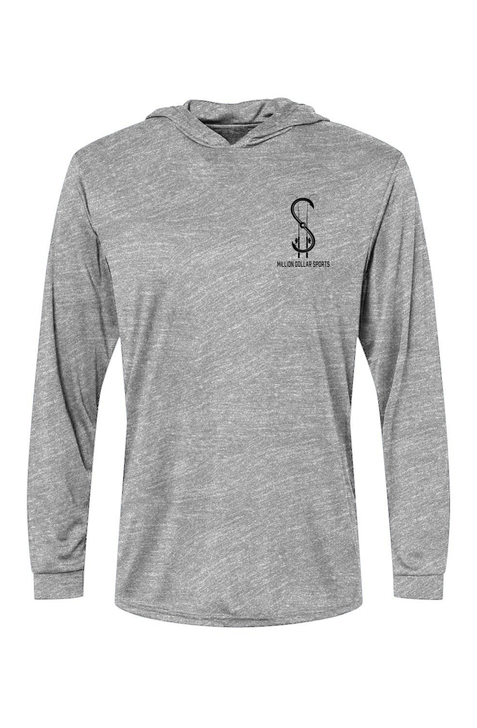 Million Dollar Sports fishing hooded long sleeve