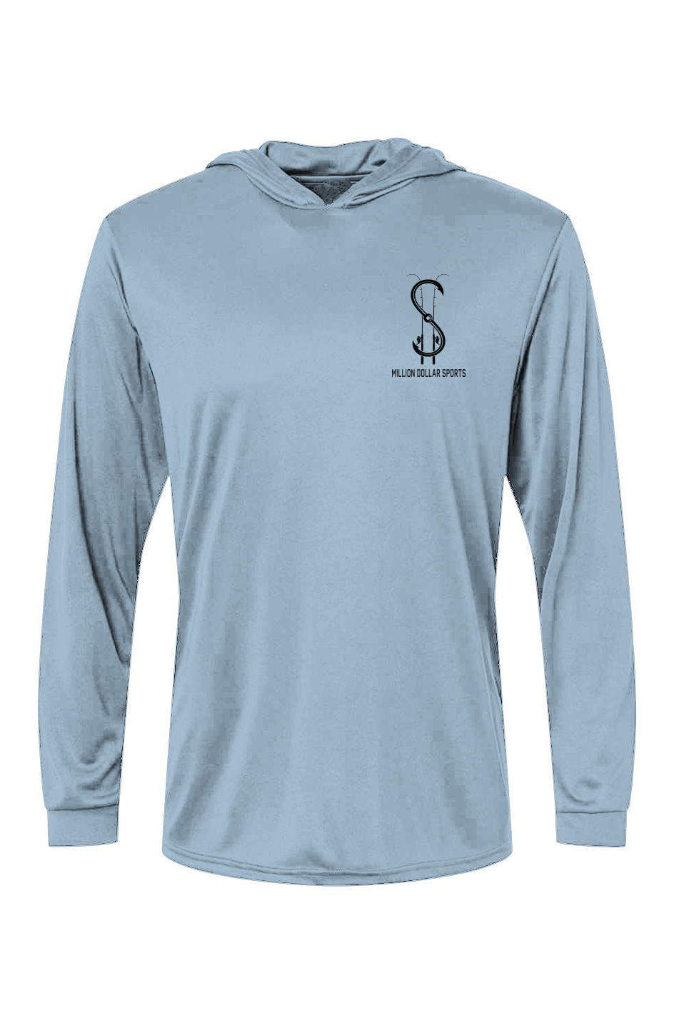 Million Dollar Sports fishing hooded long sleeve
