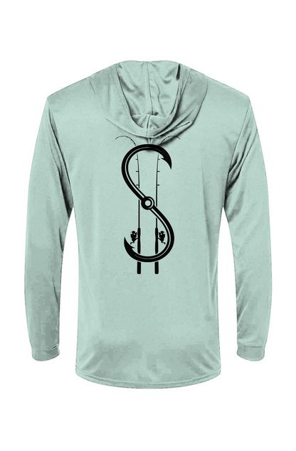 Million Dollar Sports fishing hooded long sleeve