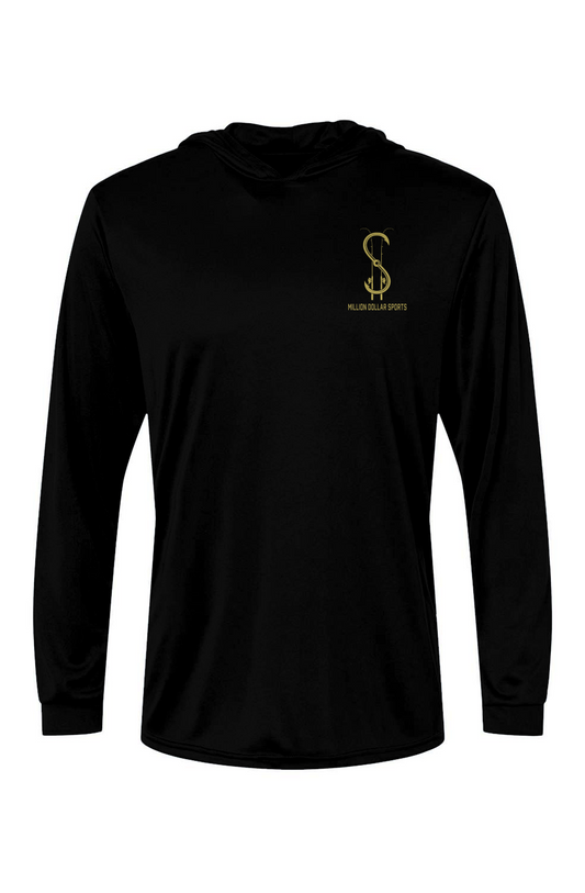 Million Dollar Sports fishing hooded long sleeve