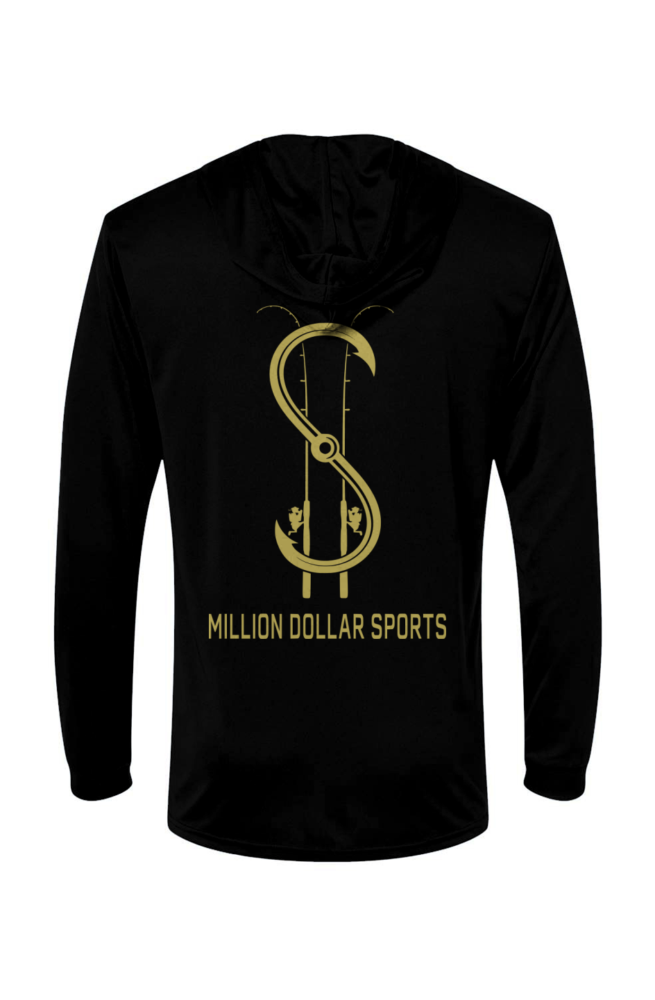 Million Dollar Sports fishing hooded long sleeve