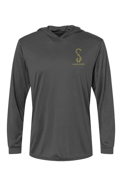 Million Dollar Sports fishing hooded long sleeve