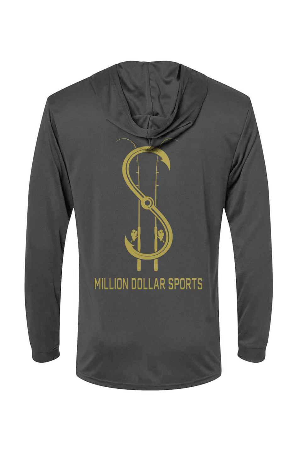 Million Dollar Sports fishing hooded long sleeve