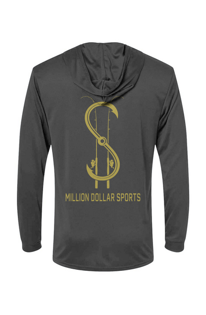 Million Dollar Sports fishing hooded long sleeve