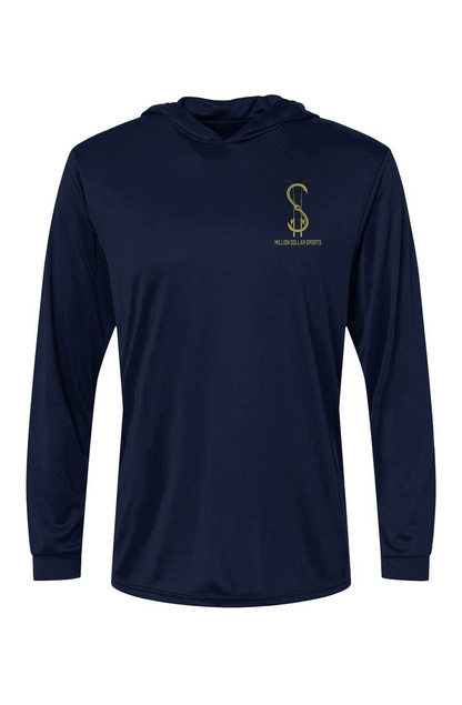 Million Dollar Sports fishing hooded long sleeve