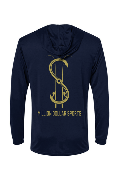 Million Dollar Sports fishing hooded long sleeve