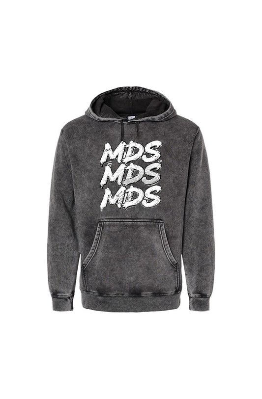 Coach's Pick washed hoodie with white out MDS3