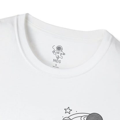 Outer space Grey crayon collection unisex shirt