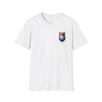 Baseball W/ Crown and Triple MDS on back unisex shirt