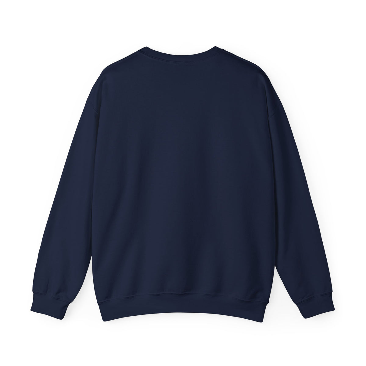 All white out MDS unisex crew neck sweatshirt