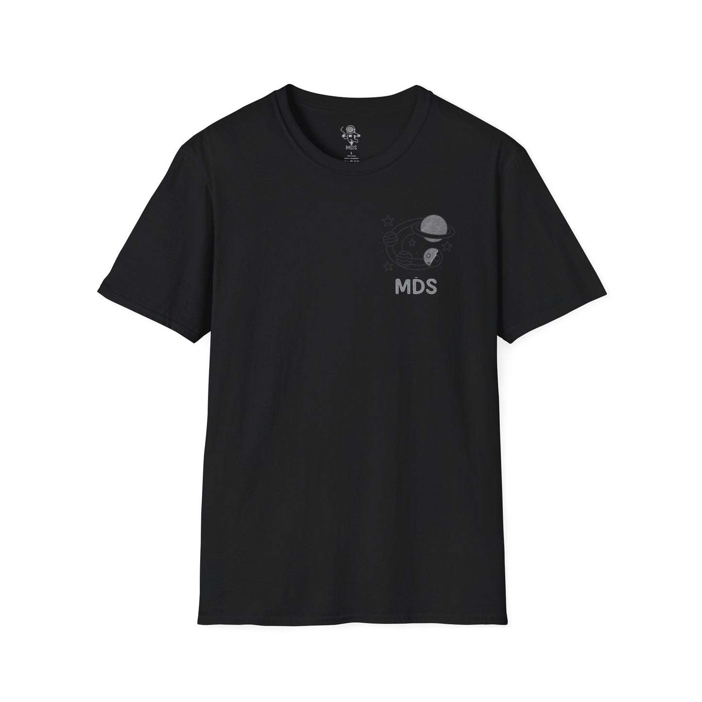 Outer space Grey crayon collection unisex shirt