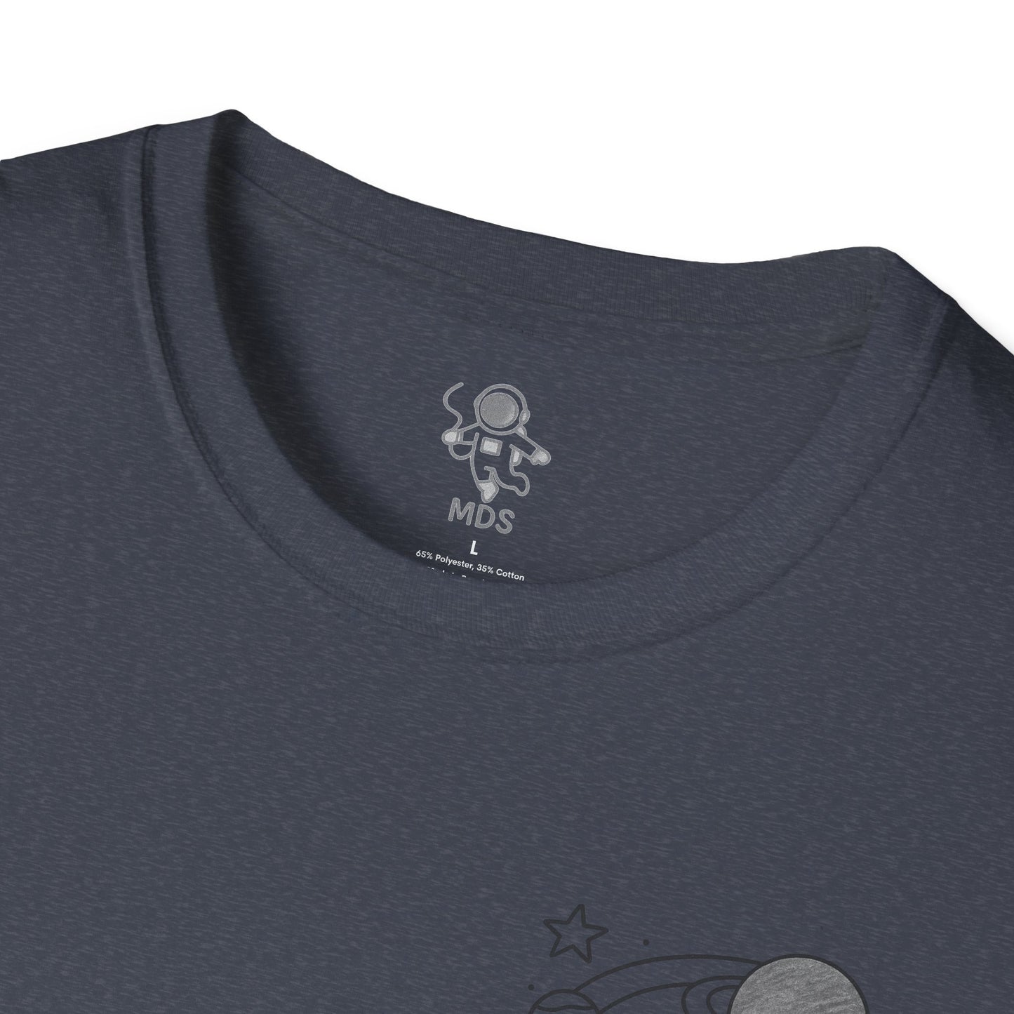 Outer space Grey crayon collection unisex shirt