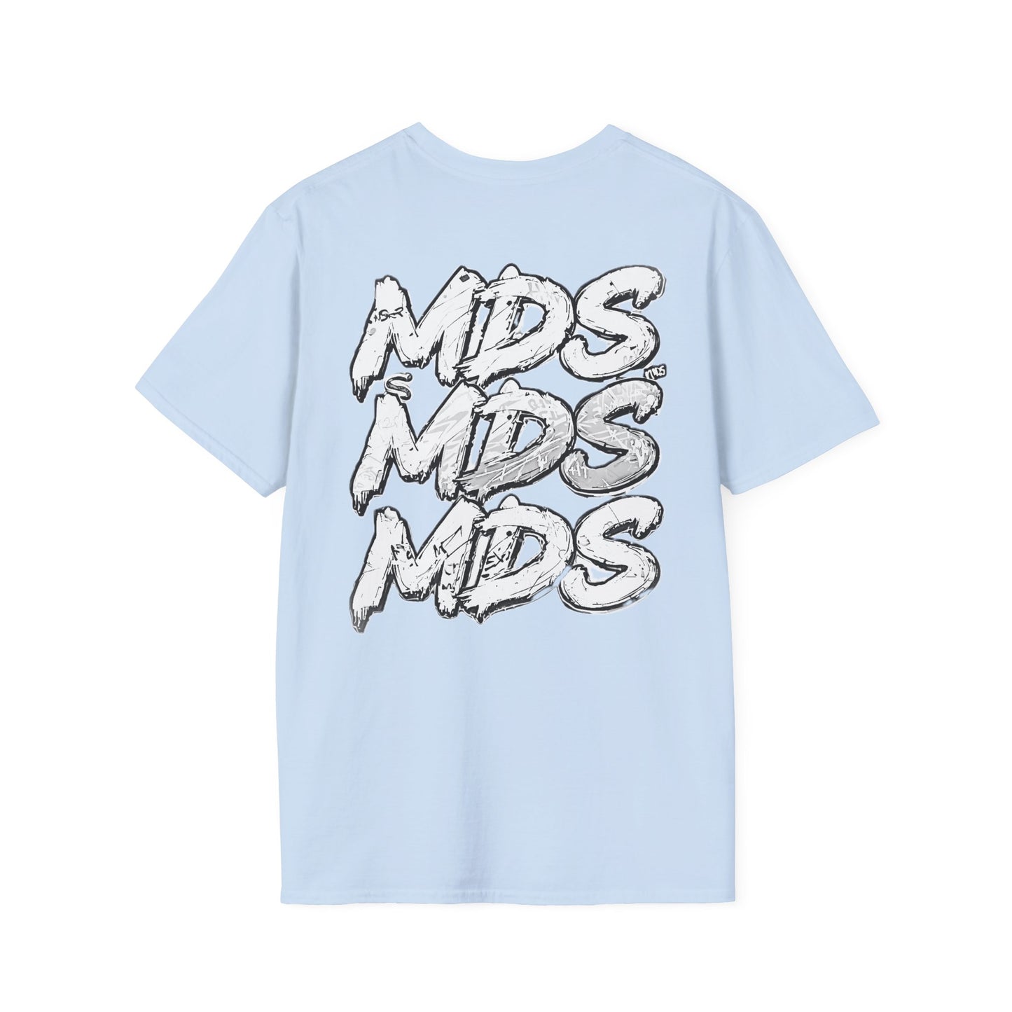 Baseball W/ Crown and Triple MDS on back unisex shirt