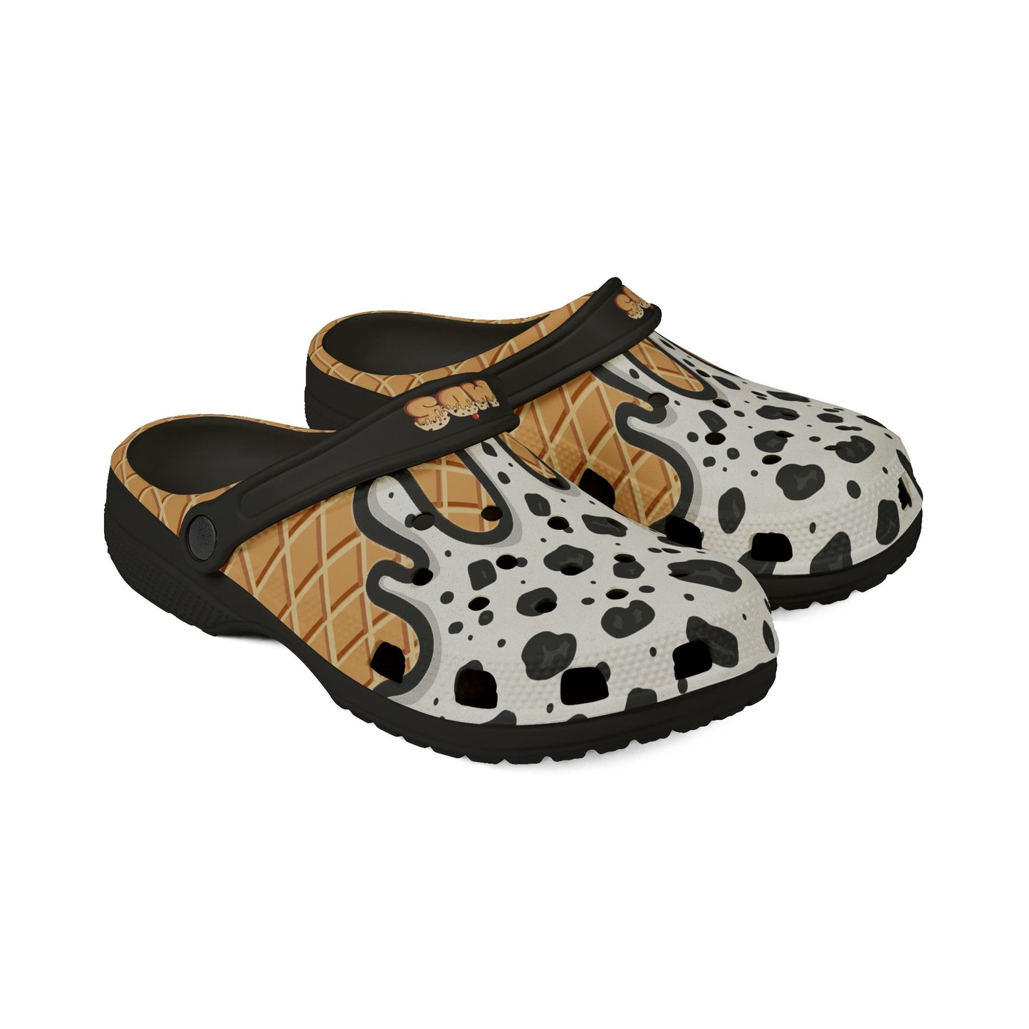 Clogs Cookies and cream ice cream drip