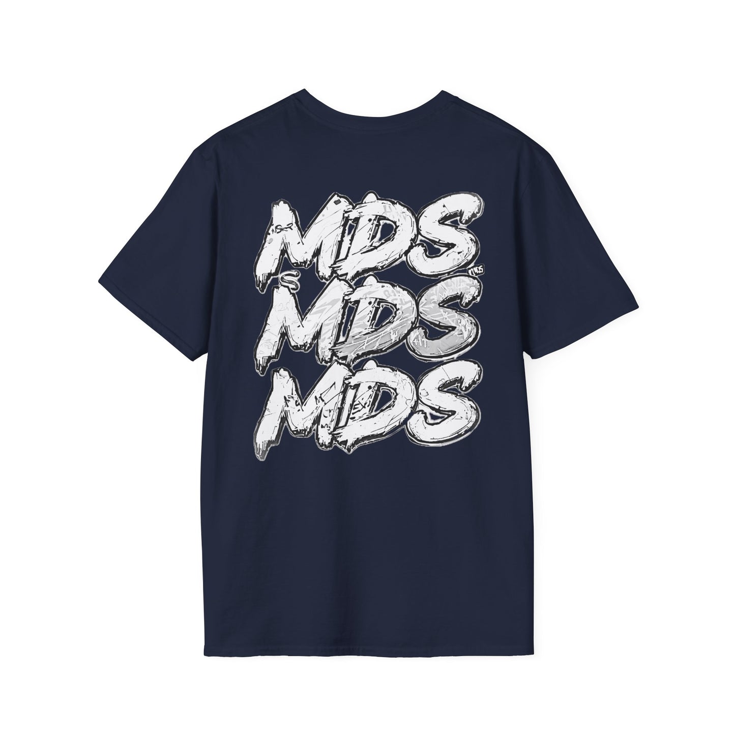 Baseball W/ Crown and Triple MDS on back unisex shirt