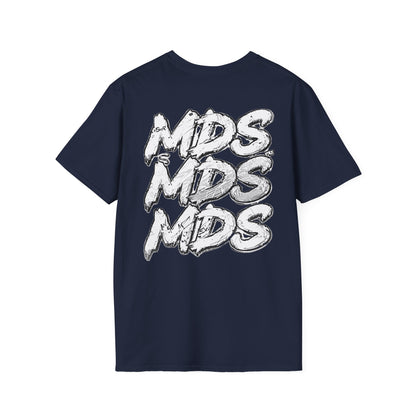 Baseball W/ Crown and Triple MDS on back unisex shirt