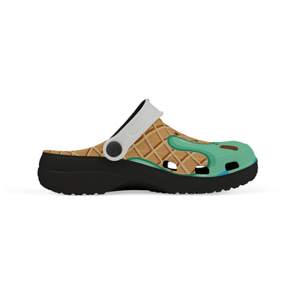 Kids youth clog Mint ice cream