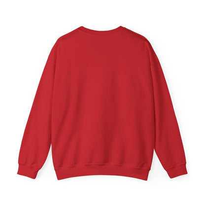 All white out MDS unisex crew neck sweatshirt