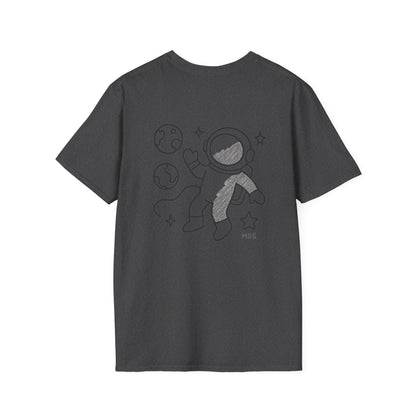 Outer space Grey crayon collection unisex shirt
