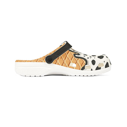 Clogs Cookies and cream ice cream drip