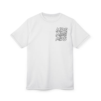 All white out MDS shirt