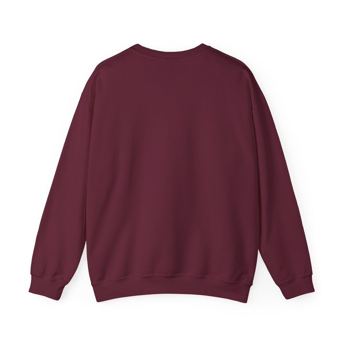 All white out MDS unisex crew neck sweatshirt