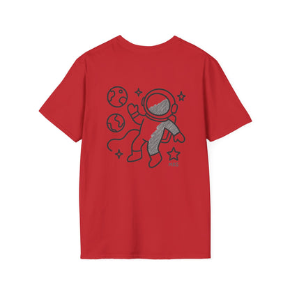 Outer space Grey crayon collection unisex shirt