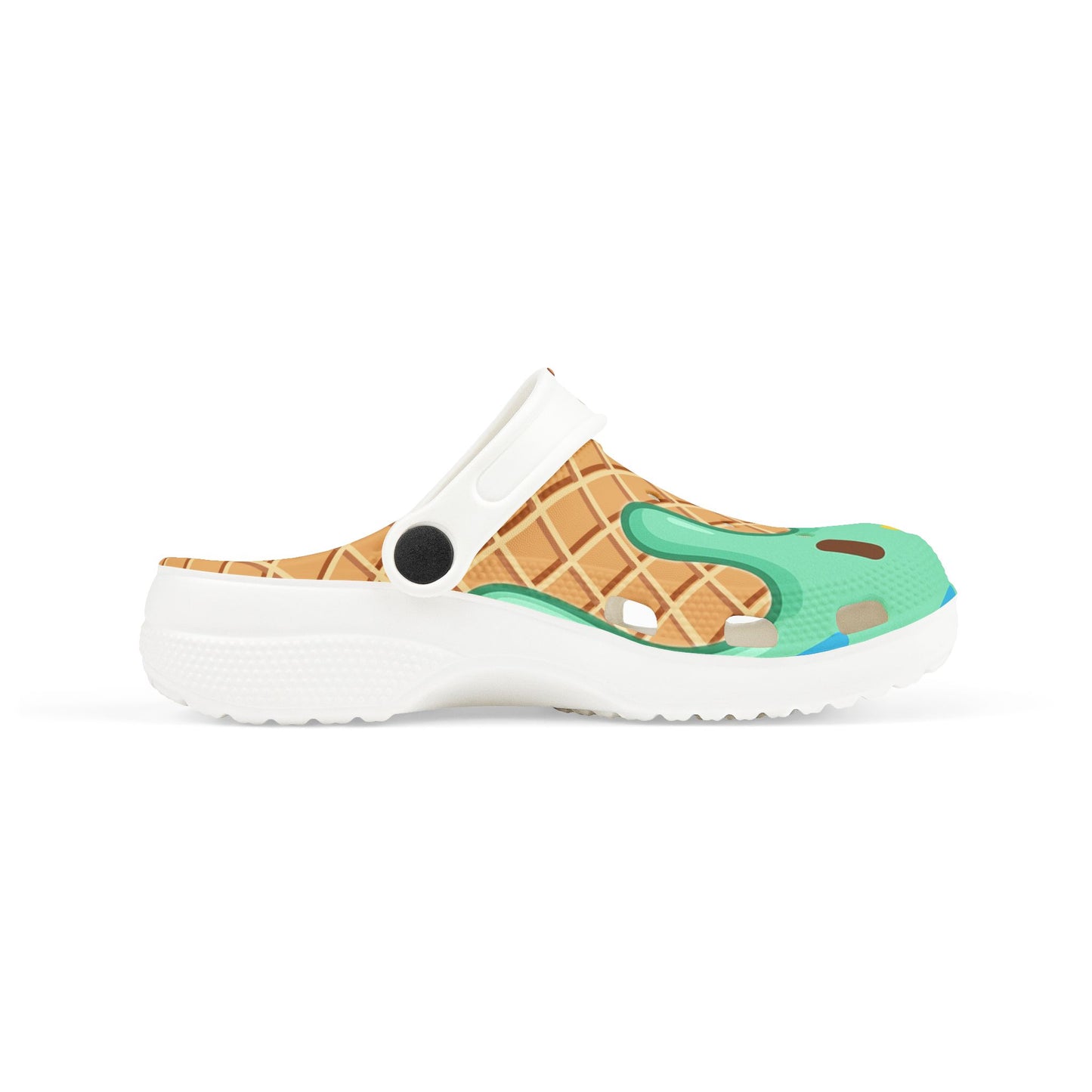 Kids youth clog Mint ice cream
