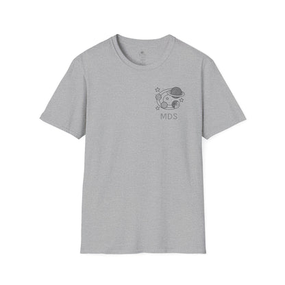 Outer space Grey crayon collection unisex shirt