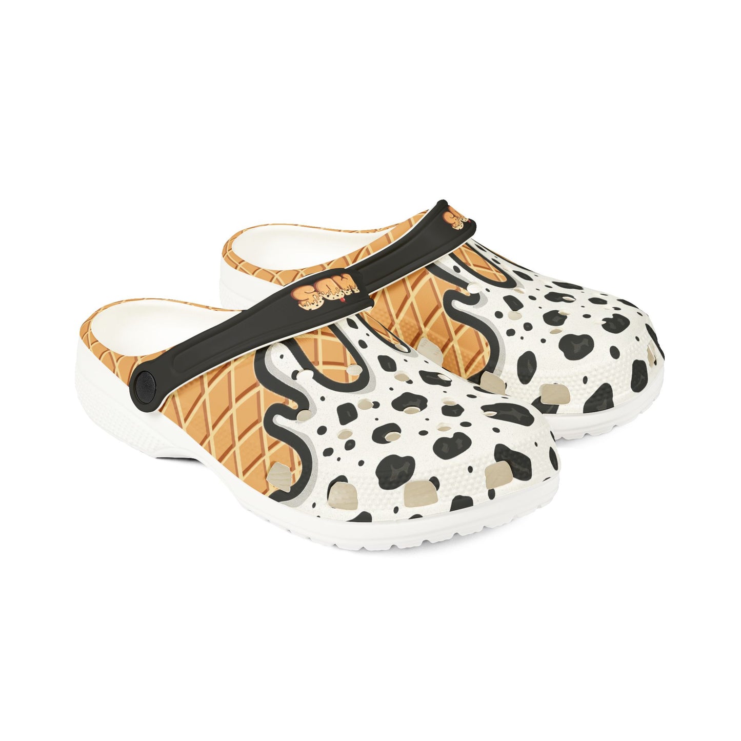 Clogs Cookies and cream ice cream drip