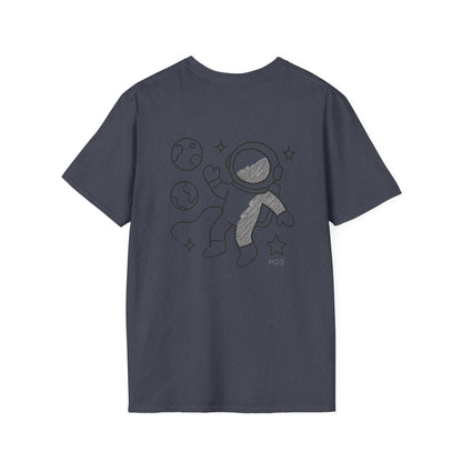 Outer space Grey crayon collection unisex shirt