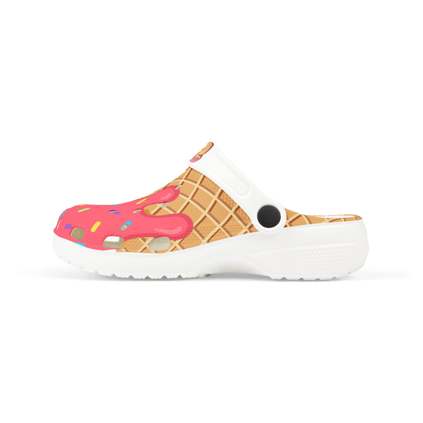 Kids youth clog Strawberry Ice cream