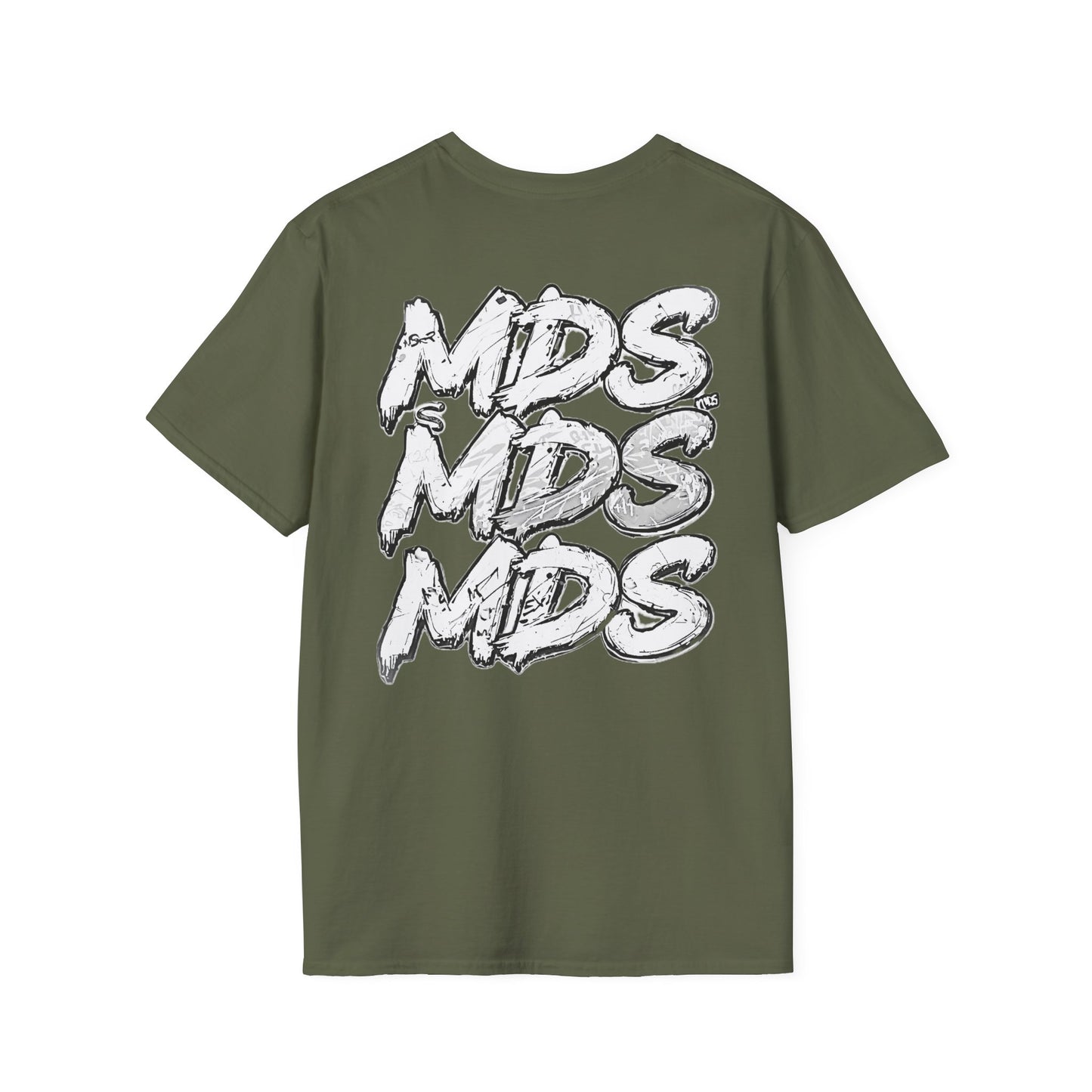Baseball W/ Crown and Triple MDS on back unisex shirt