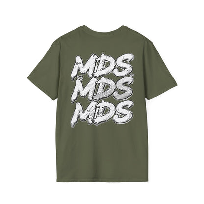 Baseball W/ Crown and Triple MDS on back unisex shirt