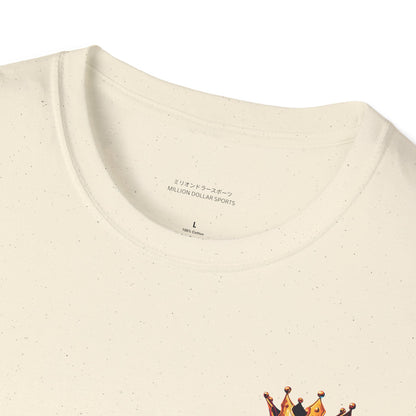 Baseball W/ Crown and Triple MDS on back unisex shirt
