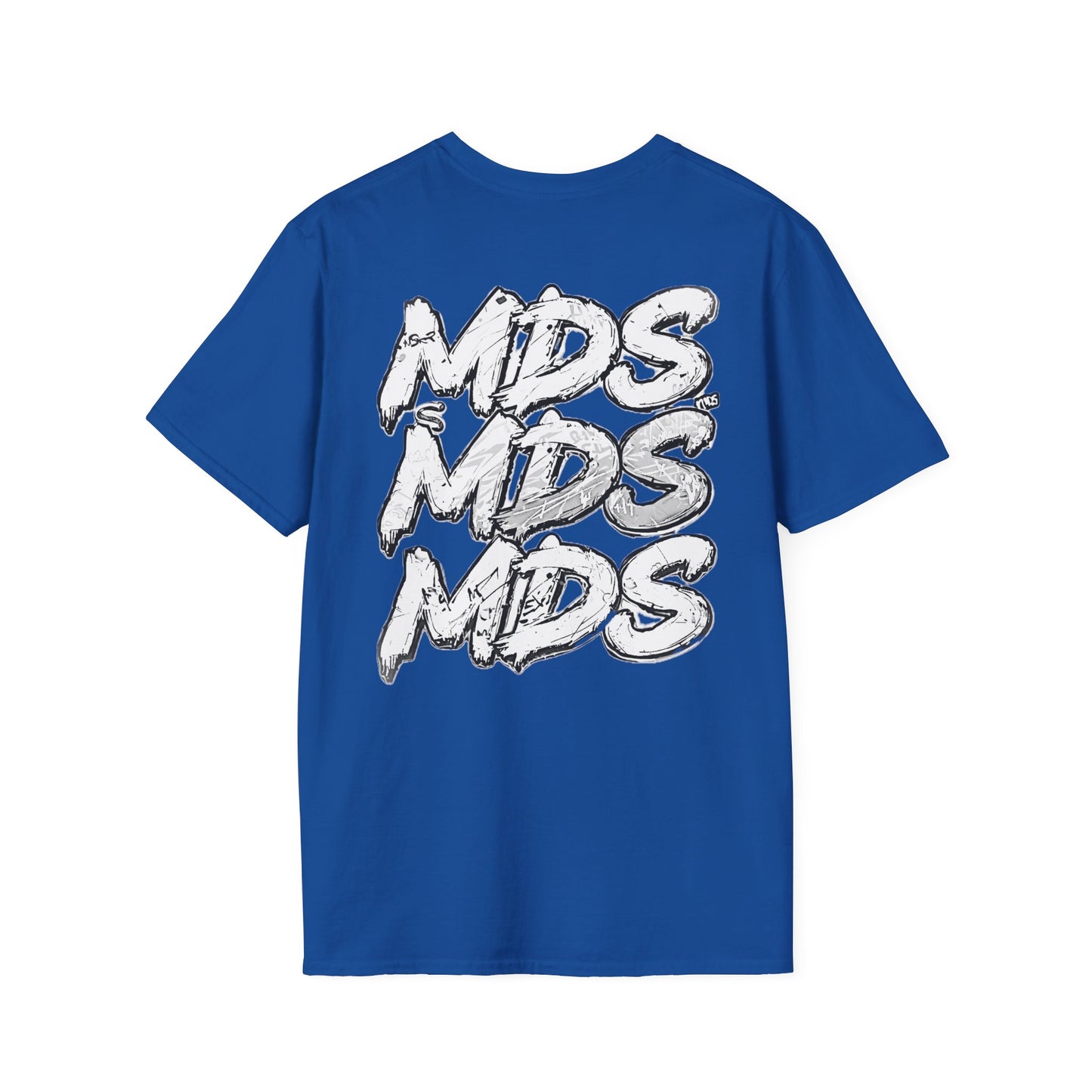Baseball W/ Crown and Triple MDS on back unisex shirt