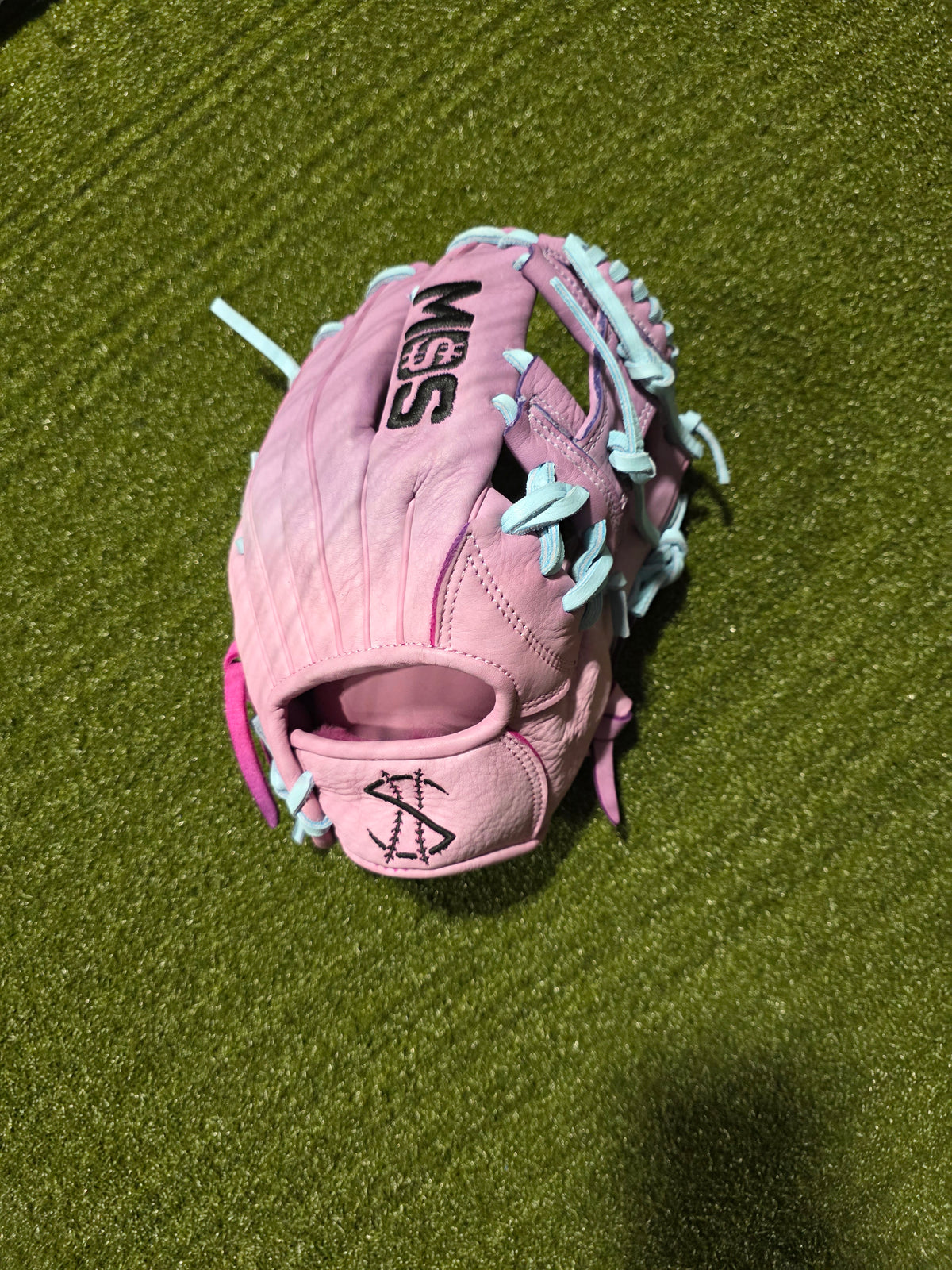 Youth Glove Hand Dyed galaxy themed