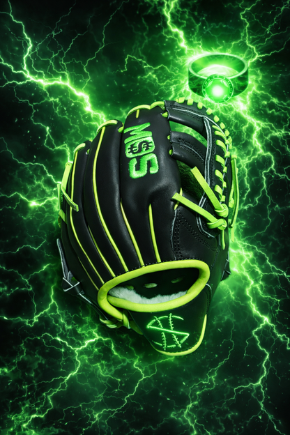 Infielder Glove Green Lantern Inspired