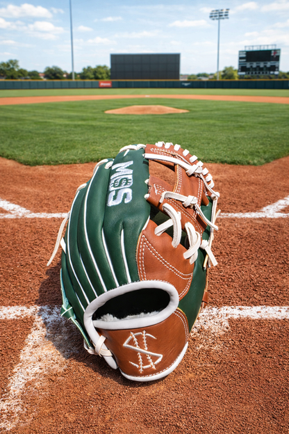 Infielder Glove Baseball field inspired