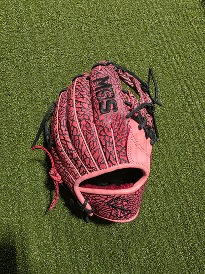 Infielder Glove Hand Dyed upside down inspired